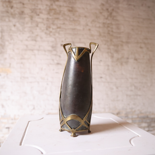 19th Century French Glass Art Nouveua Vase
