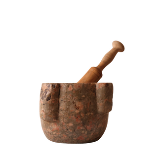 19th Century French Stone Mortar & Pestel (B)

