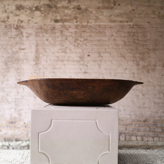 19th Century French Oak Bowl
