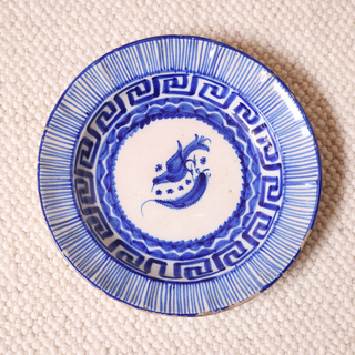 19th Century Spanish Pottery Plate (F)
