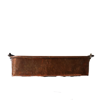 18th Century French Copper Fish Kettle (A)
