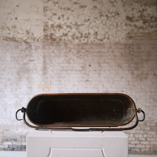 18th Century French Copper Fish Kettle (A)
