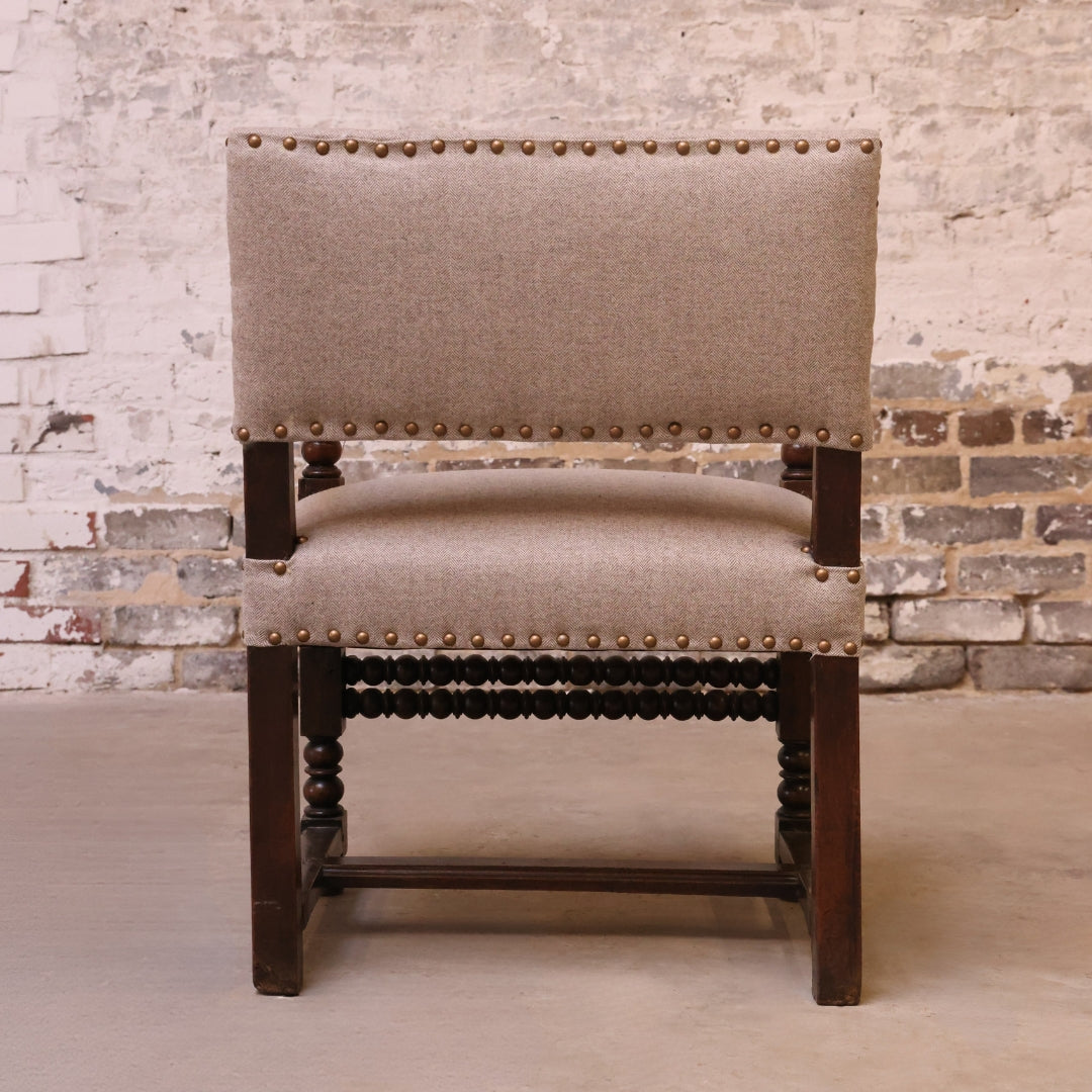 19th Century French Bobbin Chair - Thumbnail 4