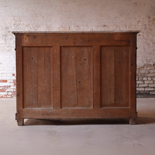 19th Century Louis Phillipe Chest with White Marble Top (B)
