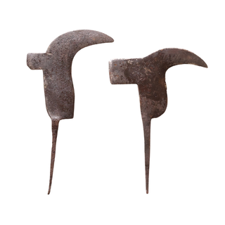 19th Century French Iron Billhook

