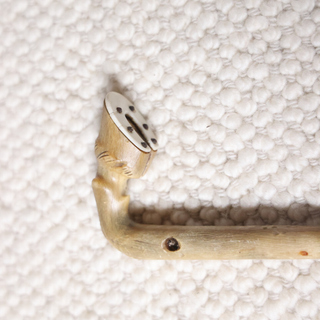 Late 19th Century French Oak Horse HoofForm Handle
