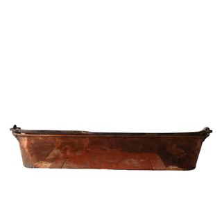 18th Century French Copper Fish Kettle (B)
