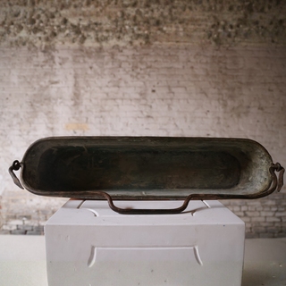 18th Century French Copper Fish Kettle (B)
