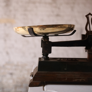 19th Century French Brass & Iron Scale (B)
