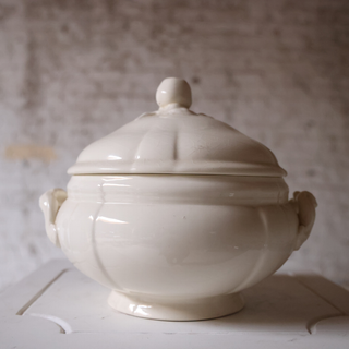 Early 20th Century French Ceramic Soup Terrine (A)
