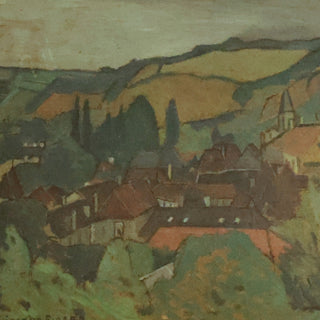 20th Century French Countryside Painting
