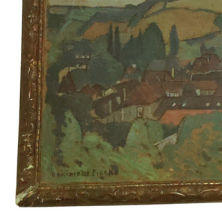20th Century French Countryside Painting
