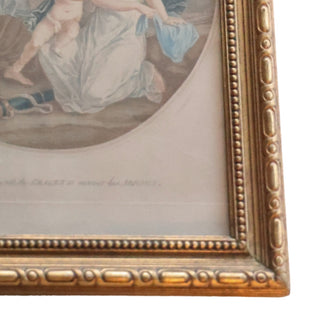 19th Century French Gilt Bow Frame
