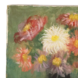 20th Century French Pink Bouquet Painting

