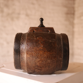 19th Century French Wooden Small Keg
