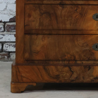 19th Century Louis Philippe Chest with White Marble Top
