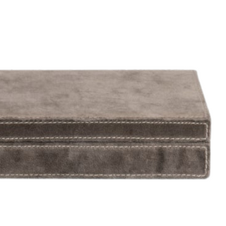 Keokee Domino Box Set   Charcoal, Velvet
