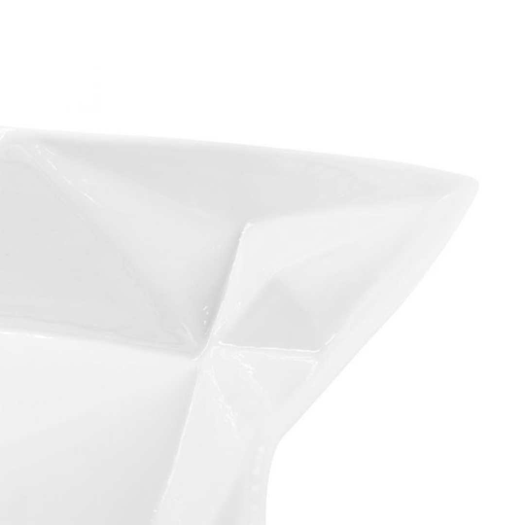 Origami Catch All Blance De Chine (Set of 3) - Thumbnail 3