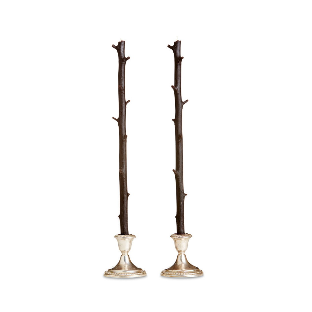 Hickory Stick Candle (Set of 2)