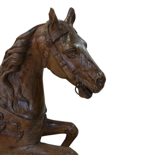 1780 Italian Wood Horse
