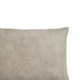 Vera Velvet Pillow   Dove Grey
