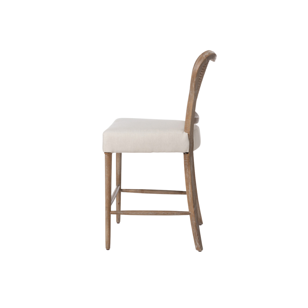 Easton Cane Back Bar Chair - Thumbnail 5