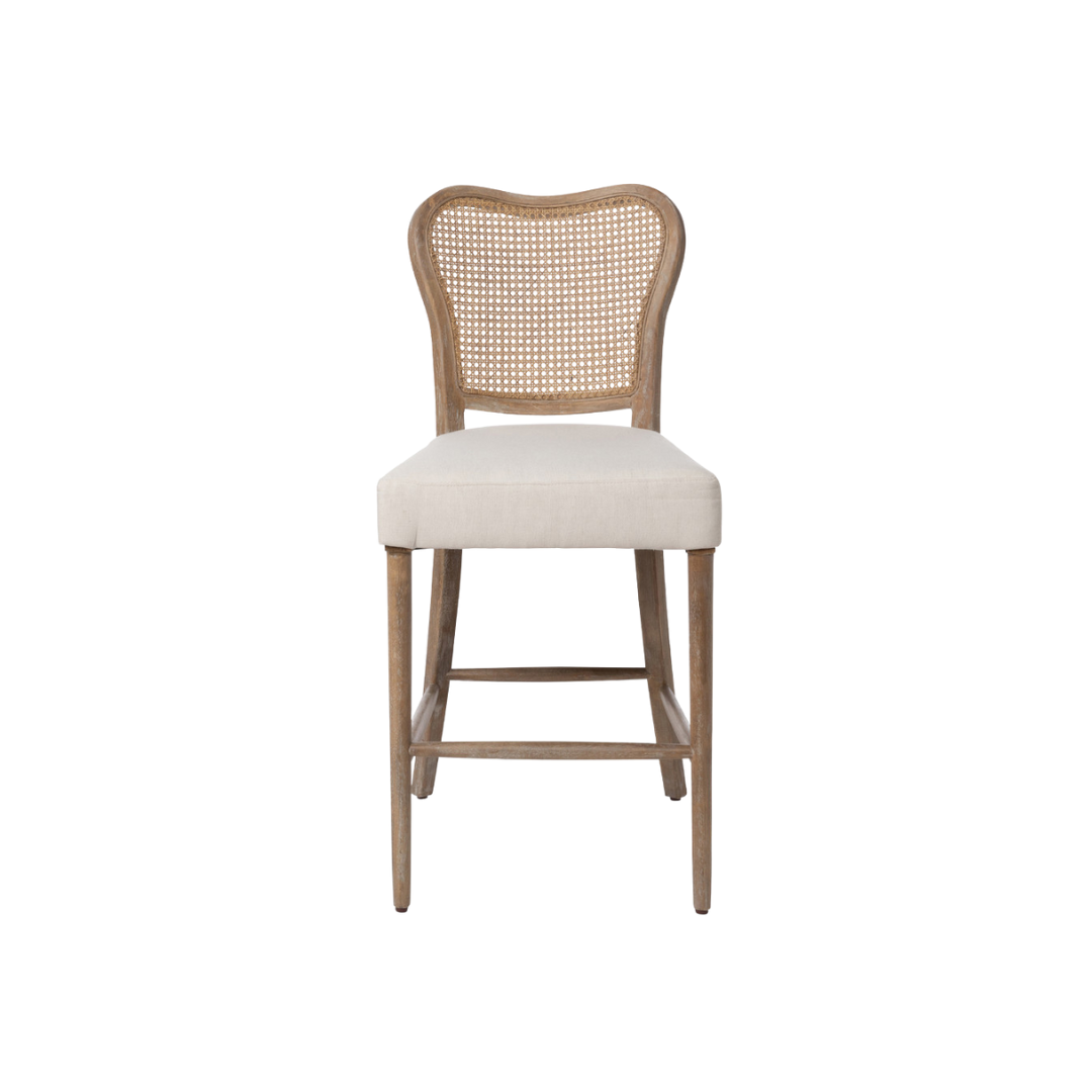 Easton Cane Back Bar Chair - Thumbnail 4