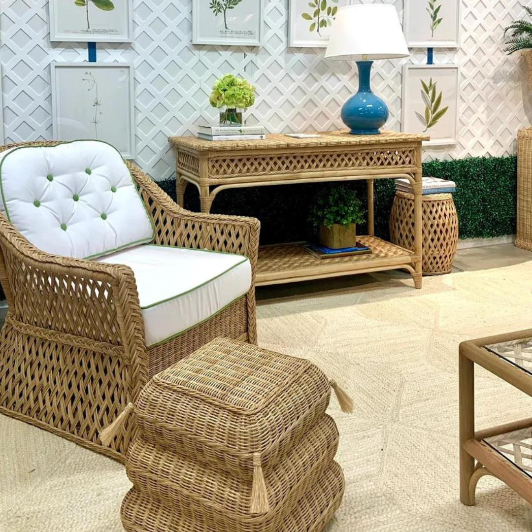 Folly Tasseled Stool - Thumbnail 3