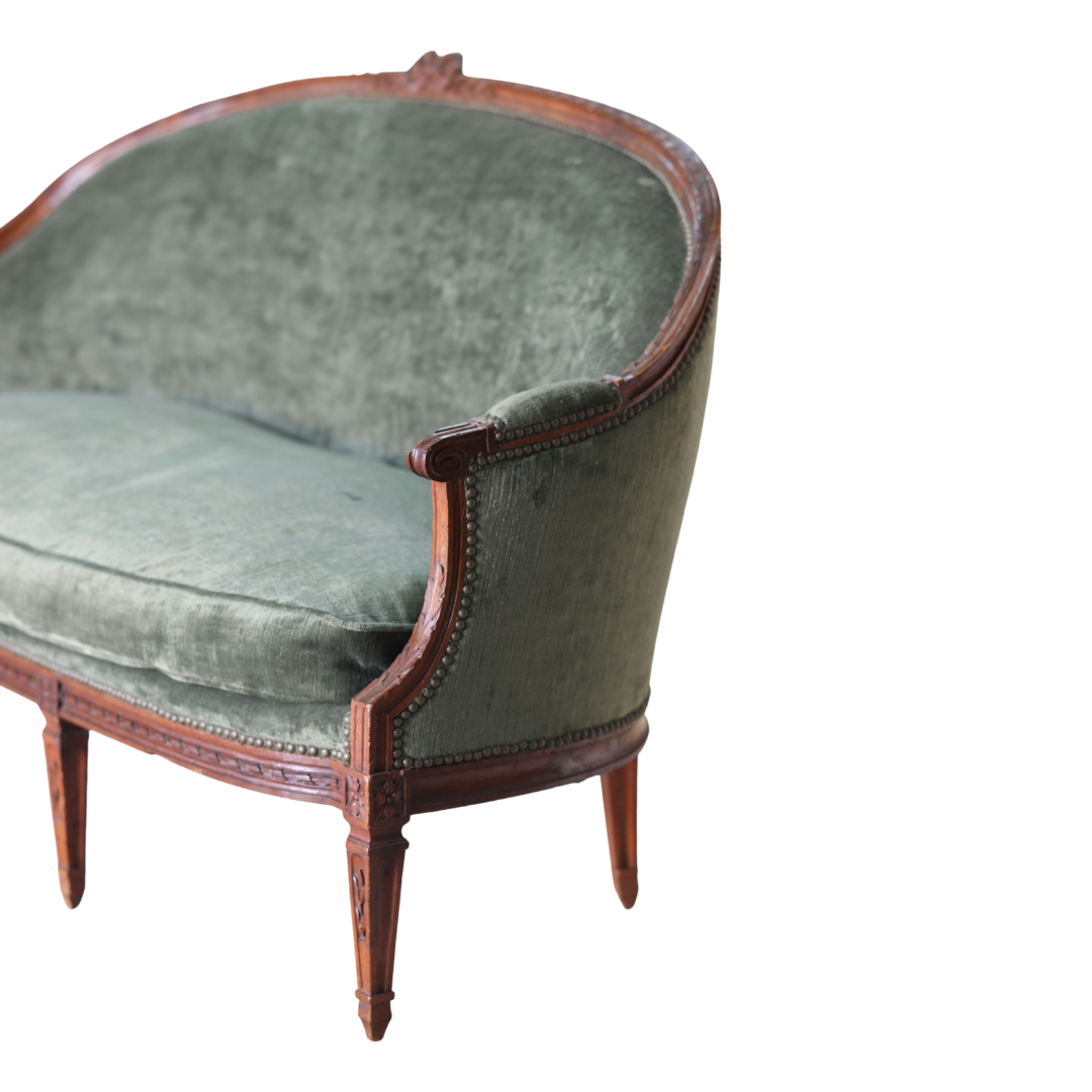 Christopher Collection French Louis XVI Settee