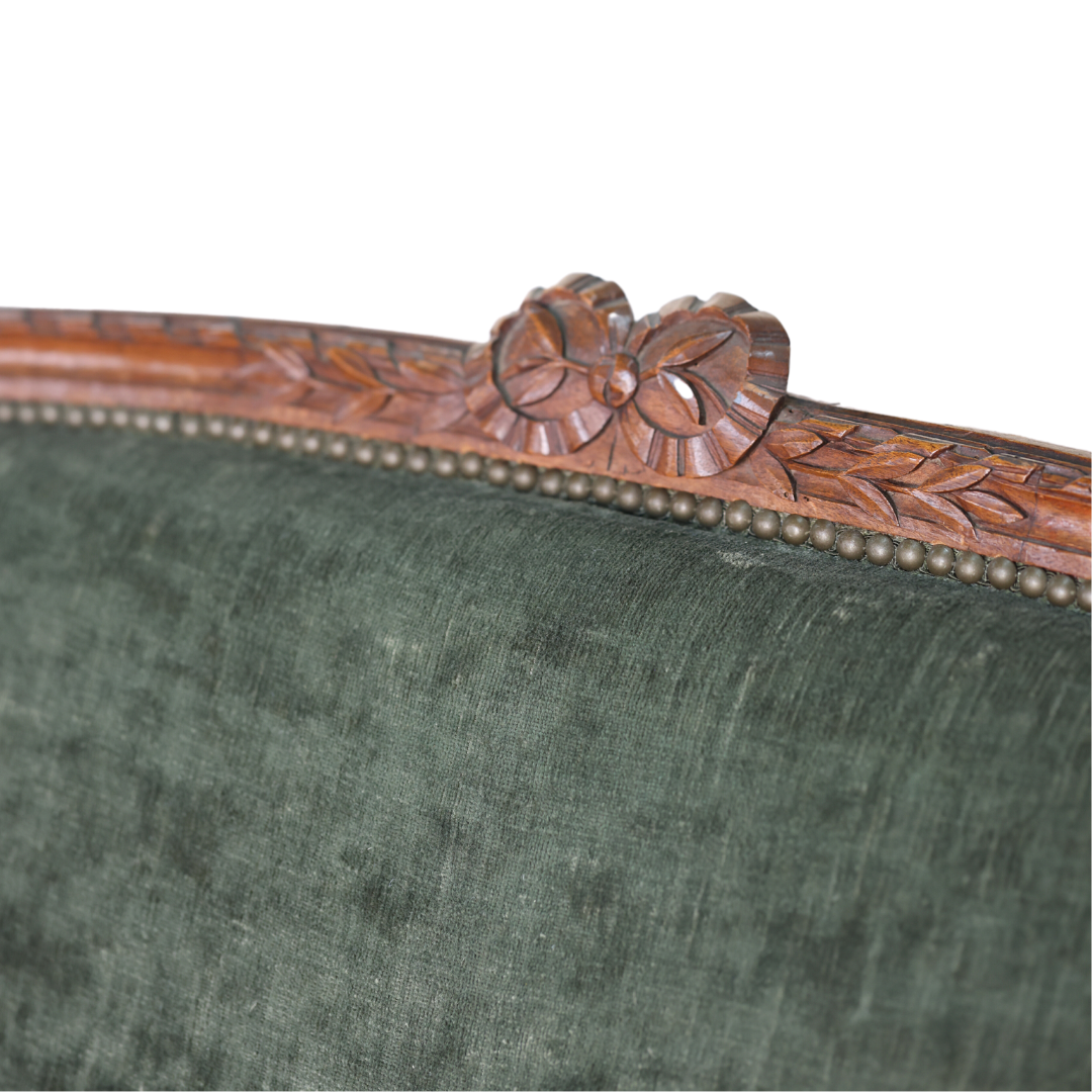 Christopher Collection French Louis XVI Settee - Thumbnail 2
