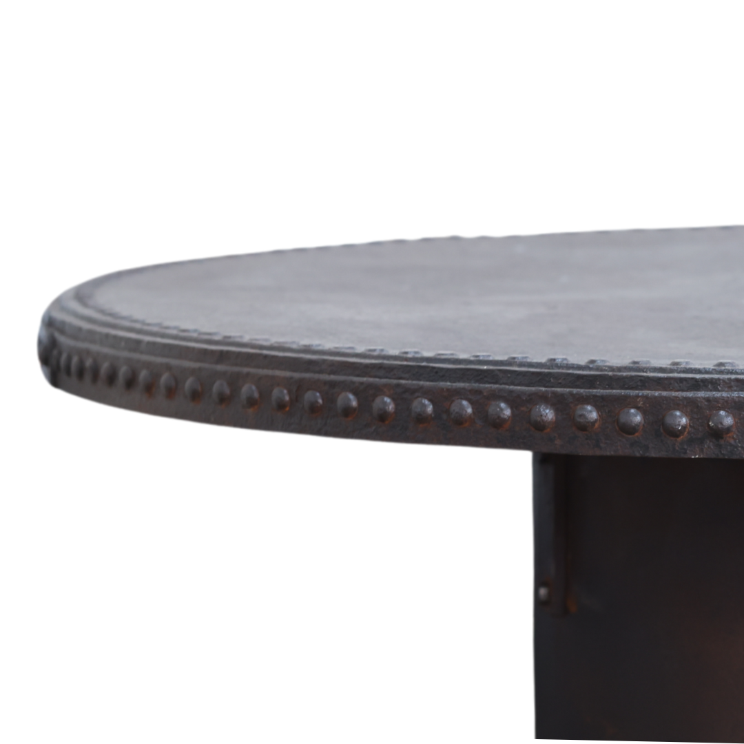Antique Iron French Brewery Table - Thumbnail 3