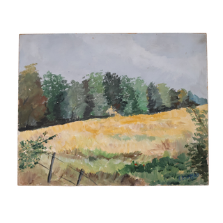 20th Century French Hay Field
