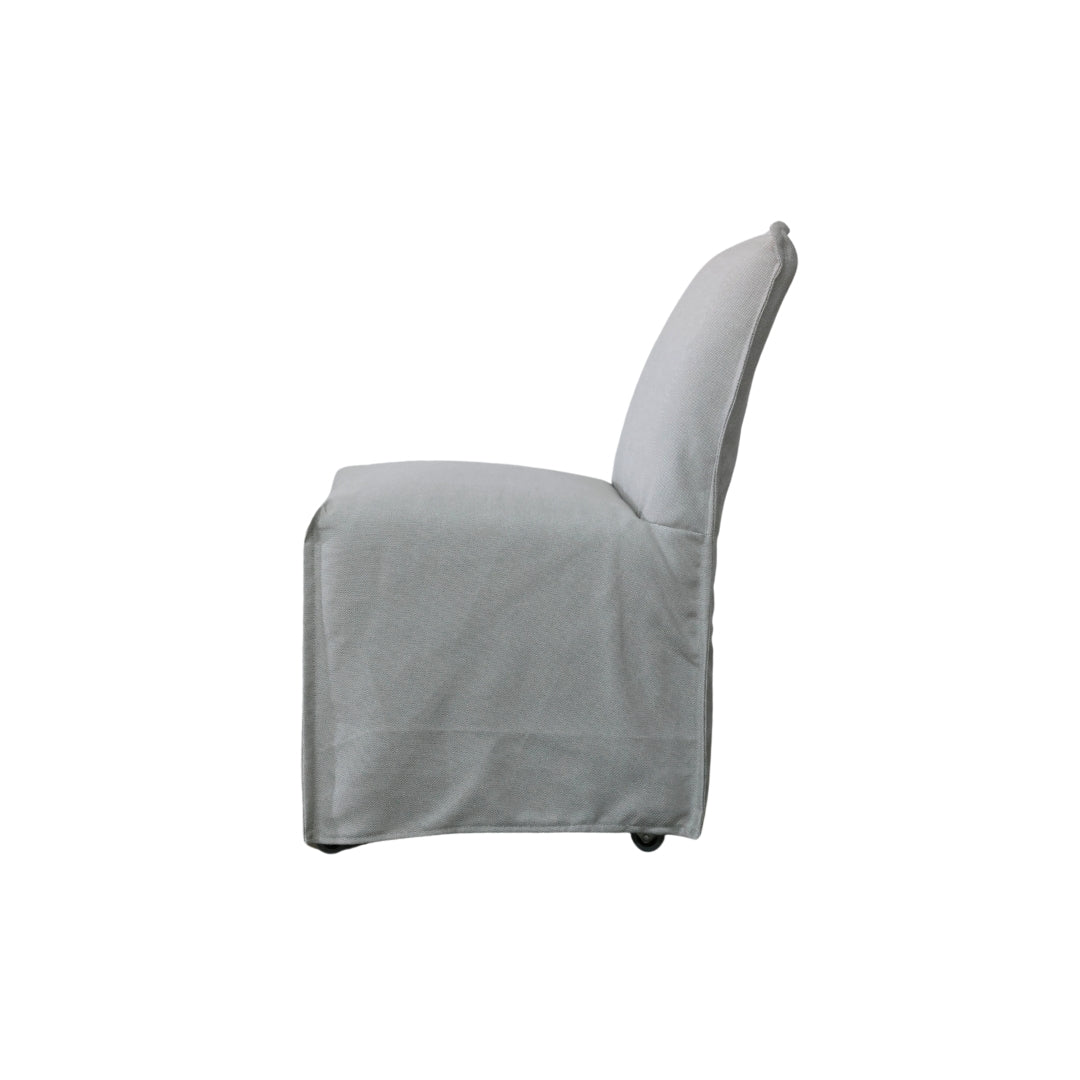 Jasmine Outdoor Slipcovered Armless Chair