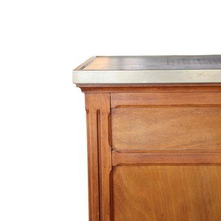 Antique Zinc Top Bar
