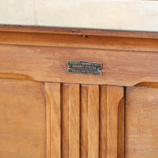Antique Zinc Top Bar
