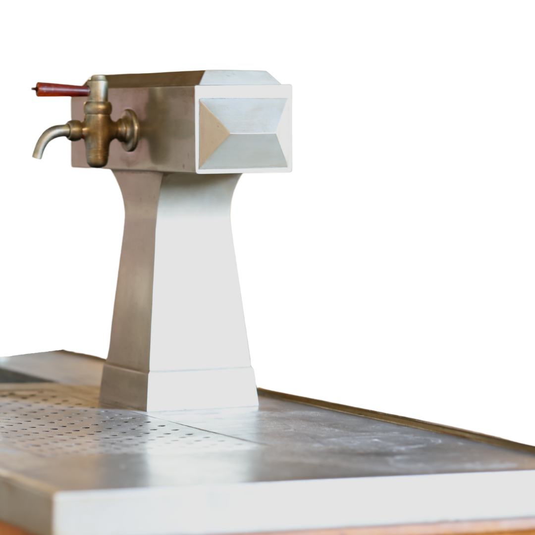 Antique Zinc Top Bar - Thumbnail 2