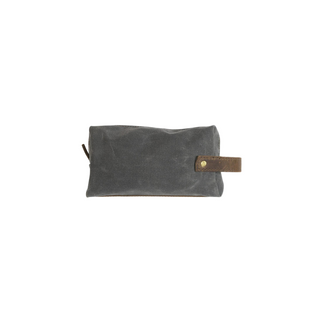 High Line Canvas Pouch (Medium, Gray) by Rustico
