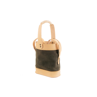 Napa Double Wine Tote (Natural & Olive) by Rustico

