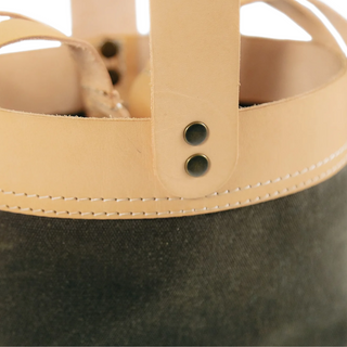Napa Double Wine Tote (Natural & Olive) by Rustico
