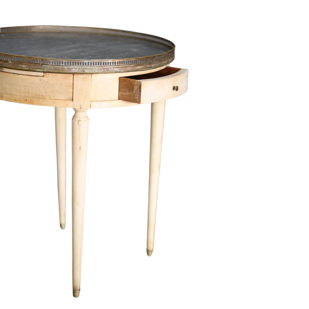 1900 French Louis XVI Style Bouillotte Table - Thumbnail 4