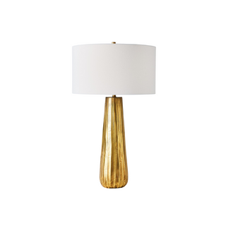 Chased Round Table Lamp

