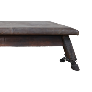 Leather Gym Pommel Horse
