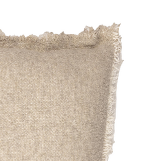 Riley Frayed Oatmeal Pillow

