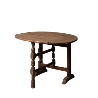 19th Century French Oak Table De Vin (E)
