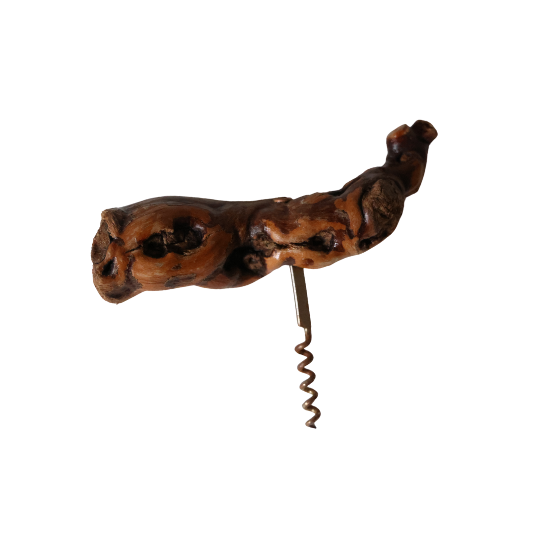 20th Century French Grapevine Handle Corkscrew