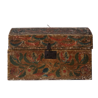 18th Century Handpainted French Wedding Box
