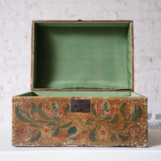 18th Century Handpainted French Wedding Box
