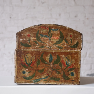 18th Century Handpainted French Wedding Box
