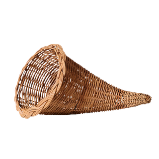 20th Century French Wicker Cornucopia (Small)
