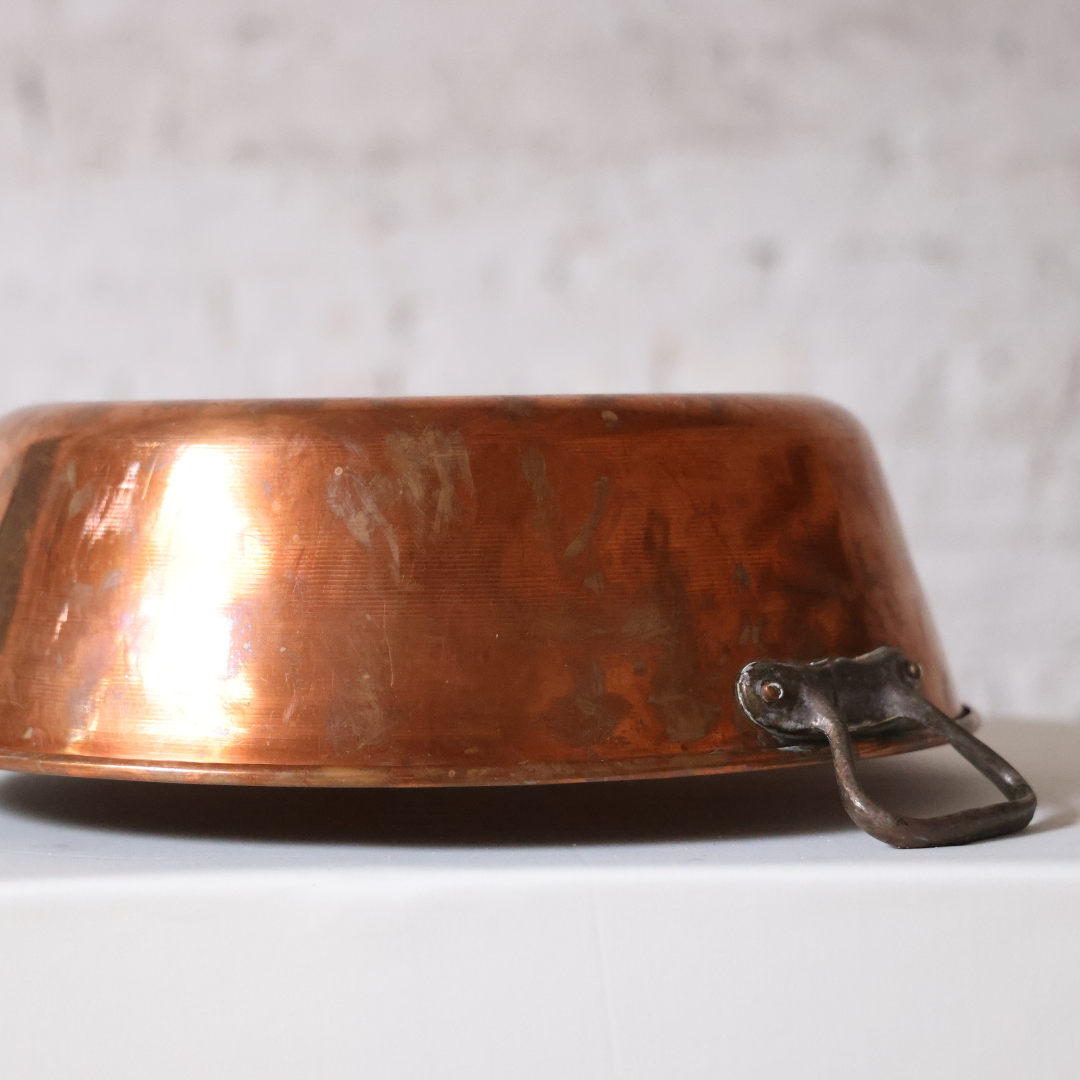 19th Century French Copper Pan - Thumbnail 2